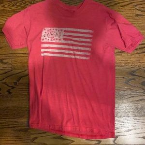 Small American flag t shirt